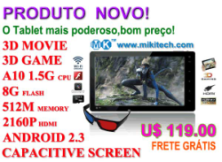 Tablet PC 7 suporta 3D VIDEO E 3D JOGO só U$119.00 frete grátis -- Mik
